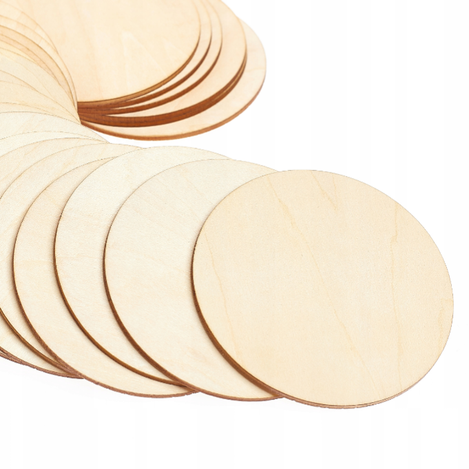 Drewniane koło, okrąg 10 cm/10szt