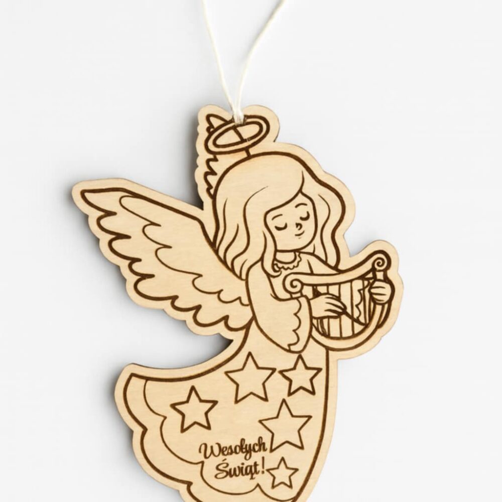 Aniołek do zdobienia własnego