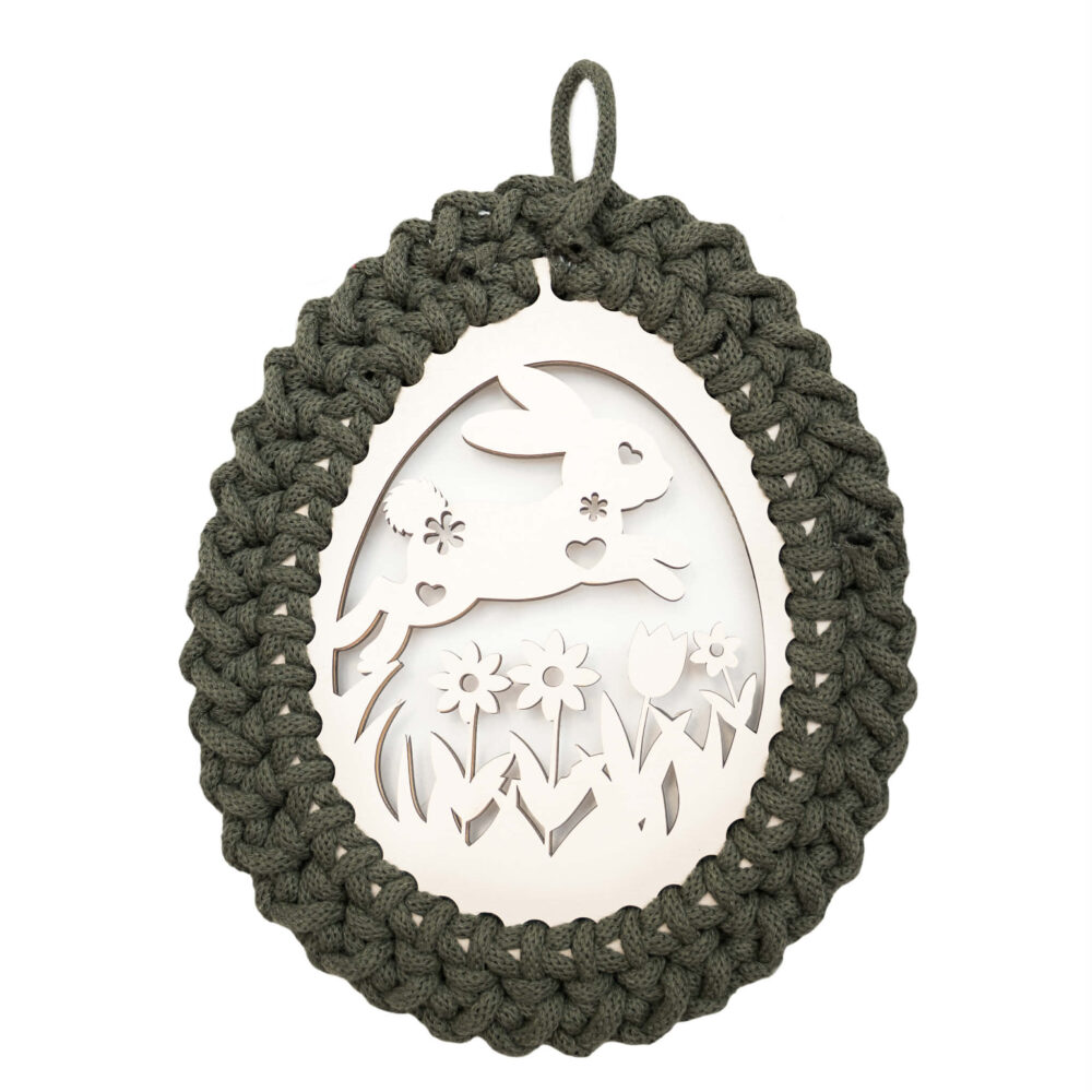 Jajko ozdobne na drzwi lub okno, wzór 4