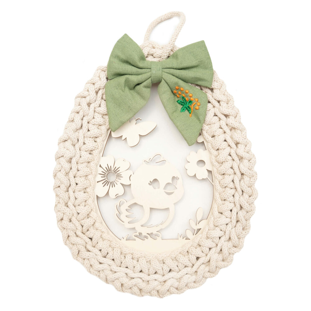 Jajko ozdobne na drzwi lub okno, wzór 3