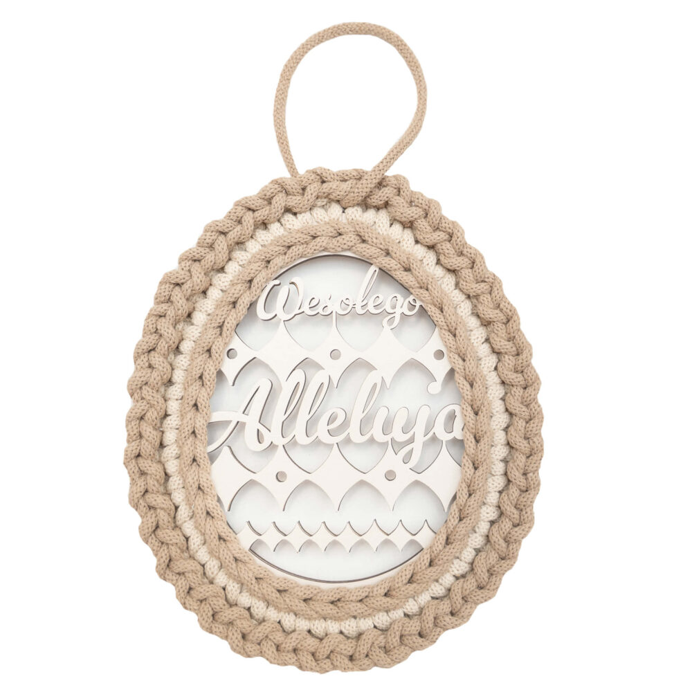 Jajko ozdobne na drzwi lub okno, wzór 9